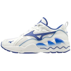 Mizuno Wave Rider 1 Bayan Spor Ayakkabı Beyaz/Mavi (Tr.BED)